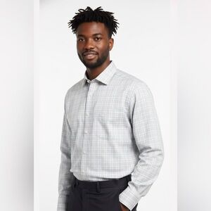 Donald J Trump Signature Collection Button Up Dress Shirt 17.5 32/33 French Cuff